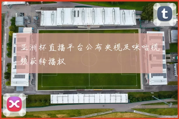 亚洲杯直播平台公布央视及咪咕视频获转播权