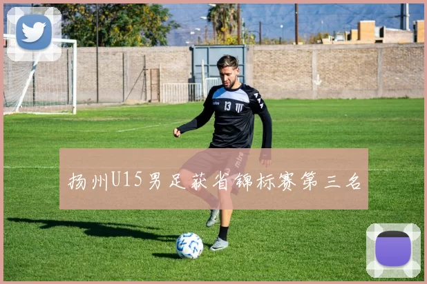 扬州U15男足获省锦标赛第三名